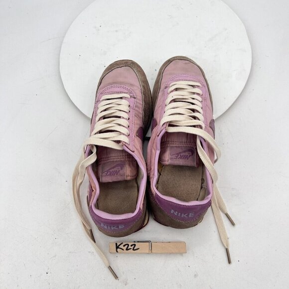 Vintage Nike Training Women Size 8 Light Purple Suede Sneakers Made in Taiwan - Picture 7 of 12